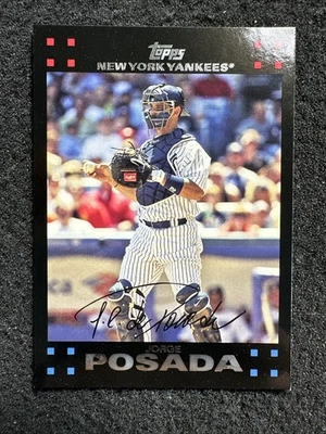 乔治·波萨达 #295 2007 Topps 棒球数量纽约洋基队 — 第 1/2 张图片