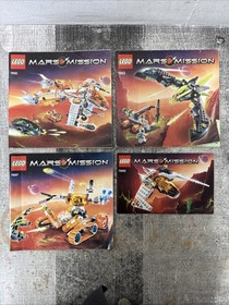 LEGO Mars Mission Instructions Manual Lot 7692 7693 7697 7695 Retired Sets