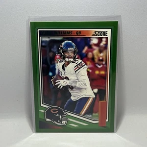 2025 Score Caleb Williams #107 Chicago Bears Green Boarder - Picture 1 of 2
