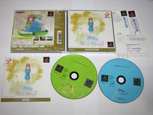 Tokimeki Memorial Drama Series 3 Tabidachi no Uta PS1 Japan +obi reg US Seller - Picture 1 of 9