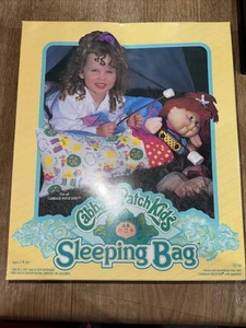 c1991 Cabbage Patch Kids Doll Sleeping Bag w original box #33750 New - Picture 1 of 2