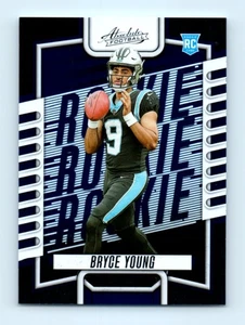Bryce Young (RC Rookie Card) 2023 Panini Absolute Silver Foil #101 Panthers QB - Picture 1 of 2