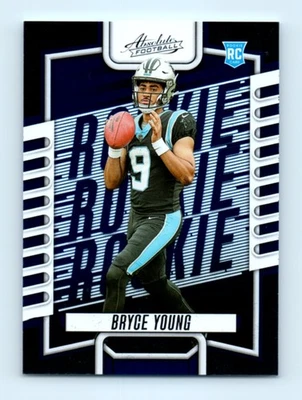Bryce Young (RC Rookie Card) 2023 Panini Absolute Silver Foil #101 Panthers QB - Image 1 of 2