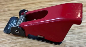 FRENCH AIRCRAFT ELECTRICAL SWITCH SPRUNG GUARD - 7776 - Picture 1 of 4