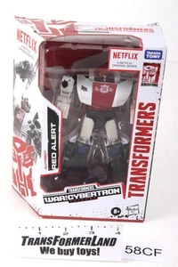 Red Alert Sellado MISB Deluxe War for Cybertron Trilogy - Netflix Transformers - Imagen 1 de 3