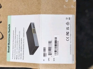 FS Smart Managed POE+ Switch/8 × 1Gb Rj45 , 2 × 1Gb SFP/Model S2805S-8TF-P - Picture 1 of 6