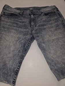 True Religion Shorts Herren 42 Blau Medium Wash Straight - Bild 1 von 7