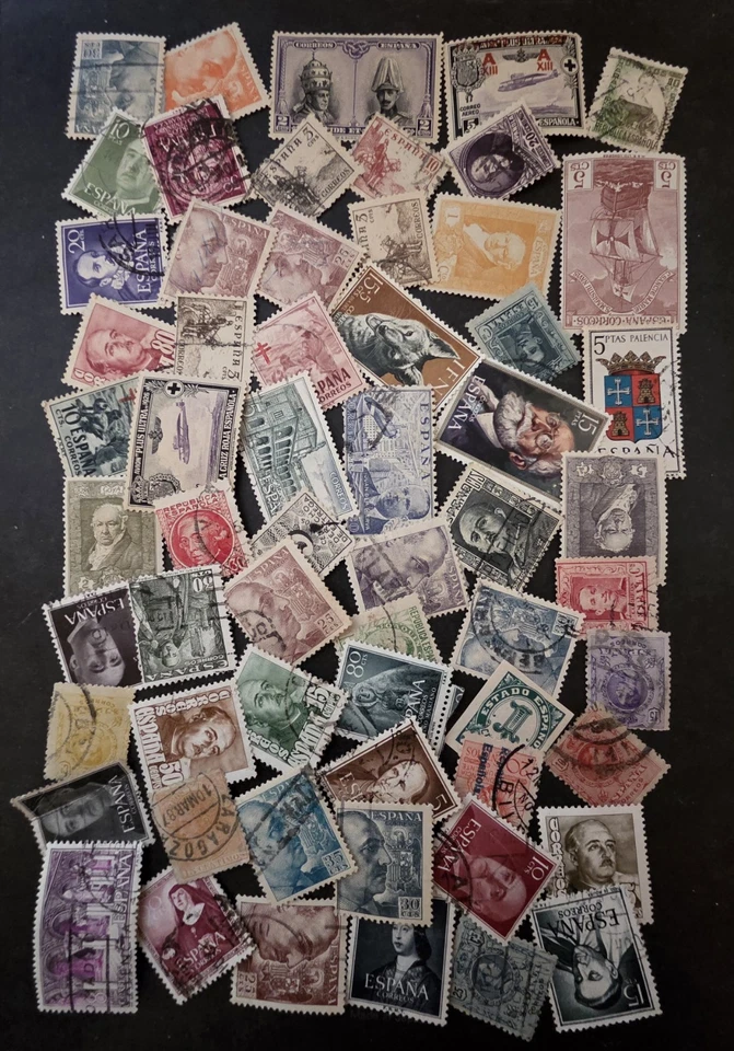 Lote de sellos ESPAÑA usados T18801 Foto 1 de 1