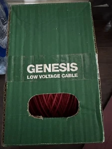Genesis Low voltage Cable 22/4 SOL FPL 5C BX RED Honeywell - Picture 1 of 5