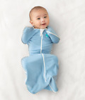 Sac de couchage Ex Love to Dream Stage 1 Swaddle UP Lite 0,2 TOG bleu clair NB