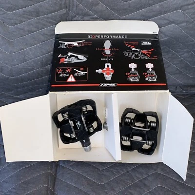 TIME MX4 BMX RACING Clip In Pedals Black - Image 1 of 3