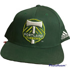 Portland Timbers MLS Piłka nożna Piłka nożna Adidas Dorosły Unisex Snapback Zielona czapka/kapelusz