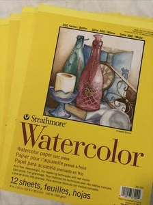 NEW 4 Strathmore 300 Watercolor Pads 9 X 12 - Picture 1 of 1
