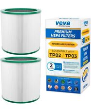 "VEVA HEPA Filter Replacement 2 Pack - Premium Air Purifier Filters 🌬️🪴"