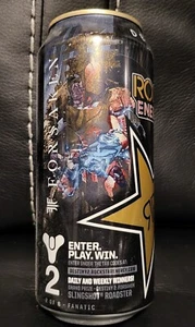 Bebida energética Destiny 2 Forsaken The Fanatic Rockstar sin abrir edición limitada - Imagen 1 de 3