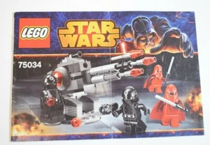 Lego 75034 Star Wars Death Star Troopers Instruction Manual Only - Picture 1 of 1