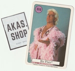 Ric Flair 1992 Catcher Quartett Card D2 Series 2 Amigo Spiele ULTRA RARE WWF - Picture 1 of 3