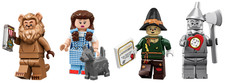 LEGO Movie 2 Wizard of Oz Minifigs SEALED! Dorothy Tin Man Lion Scarecrow 71023
