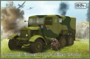 Camión Scammell 1/72. Kit Modelo Tractor Artillería Pioneer R 100 IBG Modelos 72078 - Imagen 1 de 12
