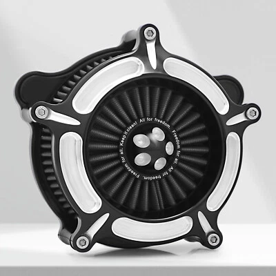 Air Cleaner gray filter intake For Harley M8 Touring17-24 Softail Fatboy2018-up  Foto 1 de 4