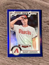 2023 Topps Series 2 Baseball - Randy Johnson Legends Of The Game Blue Parallel