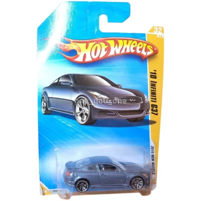 Nuevo Hot Wheels '10 Infiniti G37 2010 nuevos modelos #32/44 pizarra diecast coche 1:64 Foto 1 de 4