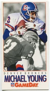 1992 GameDay #430 Michael Young Denver Broncos - Picture 1 of 2