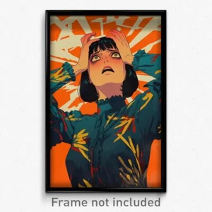 Griechisches Filmposter - Frau fühlt sich frustriert, mysteriöse gerüschte Ärmel - Bild 1 von 1
