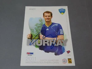 Andy Murray signed 2011 W&S 5x7 Player Card handsigniert PSA/DNA COA 1D - Bild 1 von 5