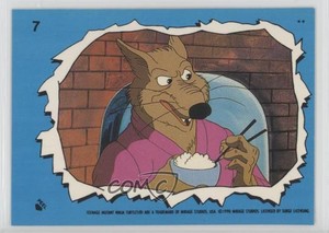 1990 Topps Teenage Mutant Hero Turtles Ireland Stickers Splinter #7 0ad