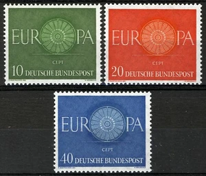 BRD 1960, Europe CEPT set MNH, Mi 337-39 - Imagen 1 de 1