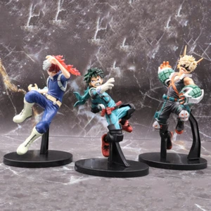 My Hero Academia: Bakugo Katsuki Todoroki Shouto Midoriya Izuku Figurines Boxed - Picture 1 of 11