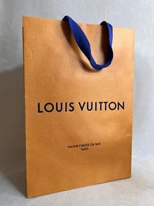 Louis Vuitton mittelgroße Geschenktasche, orange braun 14"x10"x41/2 - Bild 1 von 7