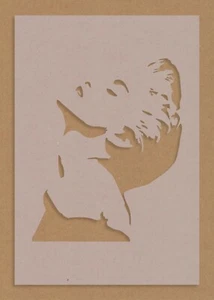 Plantilla Madonna Celebrity Pop Star Artesanía Pared Arte A6 A5 A4 A3 - Imagen 1 de 1