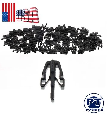 50 piezas clips de retención de rejilla de plástico negro para GMC Canyon Colorado B09250715 Foto 1 de 4