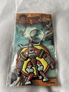 CANNON BUSTERS (RAGING BULL MODE BESSIE) RUBBER KEYCHAIN - Picture 1 of 4