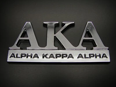 ALPHA KAPPA ALPHA EMBLEMA COCHE PEGATINA LOGOTIPO INSIGNIA CALCOMANÍA Foto 1 de 4