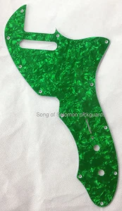 Golpeador de guitarra Thinline para US Tele 69 Telecaster, 4 capas verde perla - Imagen 1 de 4