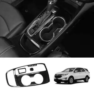 Panel de cambio de marchas de consola central de titanio negro para Chevrolet Equinox 2018-2019 - Imagen 1 de 7