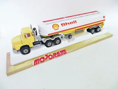 MAJORETTE SÉRIE 3000 3040 'SCANIA SHELL TANKER LORRY' 1:60. QUASE PERFEITO. EM CAIXA. - Imagem 1 de 4