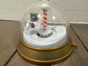 Vintage Blockbuster Spinning Ornament Very Merry Whirl-Arounds Frosty The Snowman - Bild 1 von 6