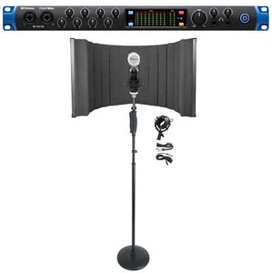 Presonus STUDIO 1824C 18x18 USB-C Audio Recording Interface+Vocal booth+Mic - Picture 1 of 12