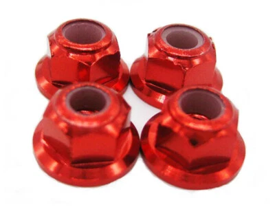 Aluminum Alloy CNC metal Upgrade DIY parts Red Fit For 1/10 HPI WR8_flux Rc Car - Image 1 of 4