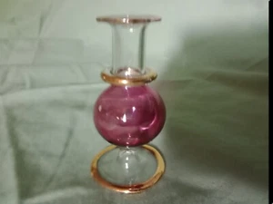Vintage Perfume Fragrance Mini Glass Bottle - Picture 1 of 6