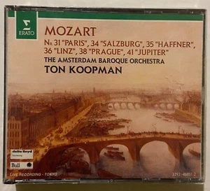 MOZART - SYMPHONIES NO. 31,34,35,36,38,41 - 2CD SET NEW SEALED TON KOOPMAN ERATO - Picture 1 of 3