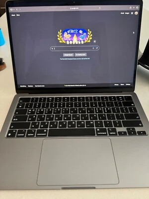 Korean Apple MacBook Air 13.6 Laptop - Space Gray - MLXW3LL/A... - Image 1 of 2