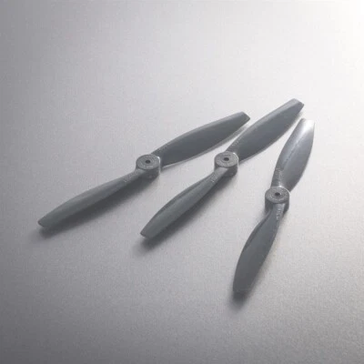 3x Cox .020 Tee Dee & Pee Wee Model Engine Gray Competition 4.5x2 Propeller 020 - Image 1 of 2