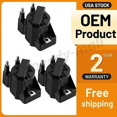 Set of 3 Ignition Coil Packs DR39 5C1058 For 2006-2008 Buick Lucerne 3.8L V6 - Image 1 of 4