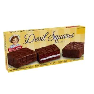 Little Debbie Devil Square, 10 quilates, ¡ENVÍO EL MISMO DÍA! - Imagen 1 de 2