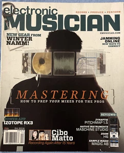 Electronic Musician Magazine April 2014 Mastering How To Prep Your Mixes For - Picture 1 of 2